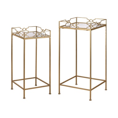 Schreibtisch Bow Tie Mirrored Tables