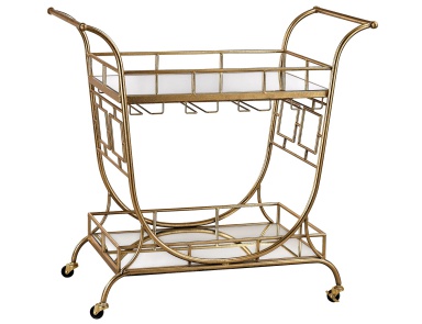 Tisch сервировочный (Beistelltisch) Mirrored Server Bar Cart Sterling