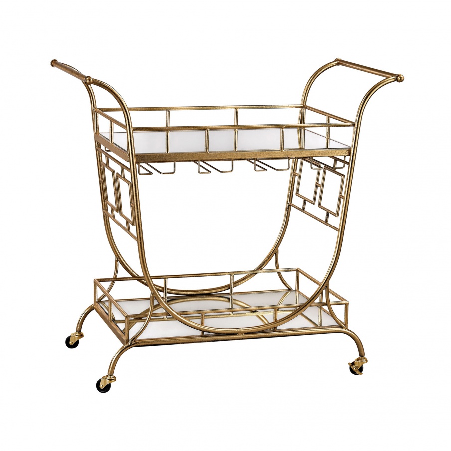Tisch сервировочный (Beistelltisch) Mirrored Server Bar Cart Sterling