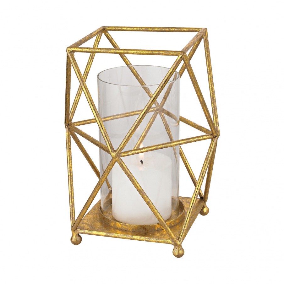 Kerzenhalter Hexagonal Prism Hurricane Sterling