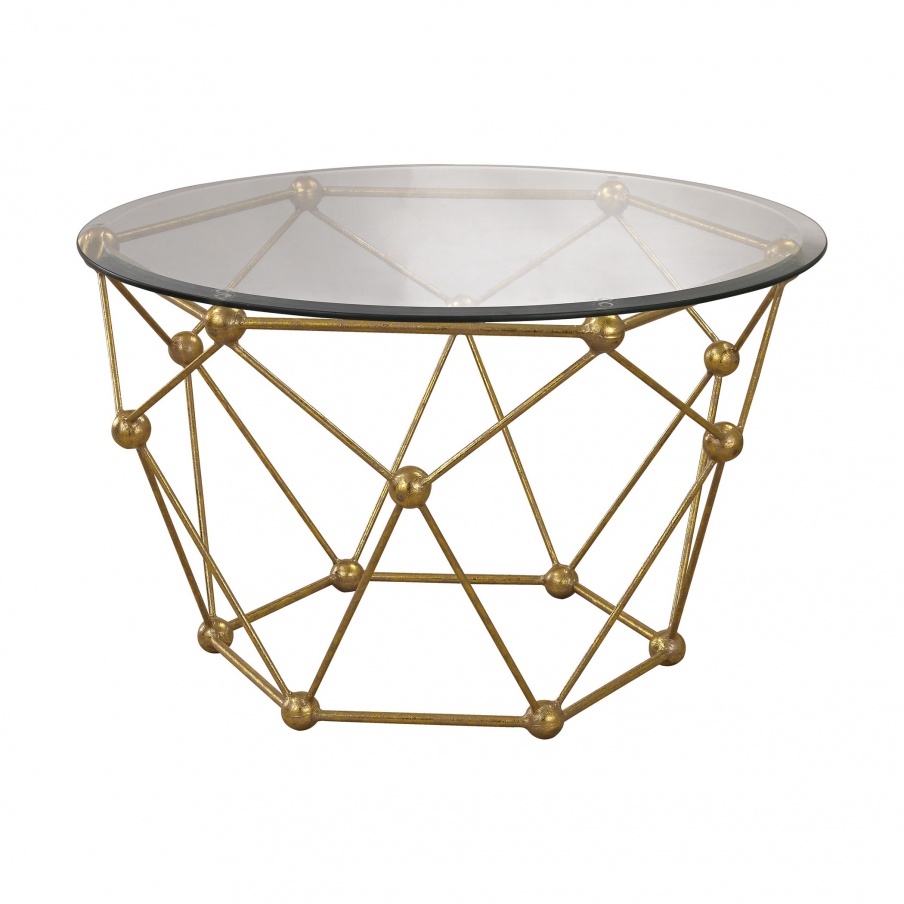 Tisch Molecular Accent Table Sterling