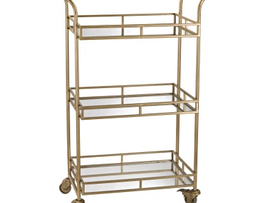 Tisch сервировочный (Beistelltisch) Gold Bar Cart Sterling