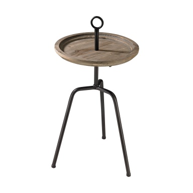 Tisch Washed Oak Drinks Table