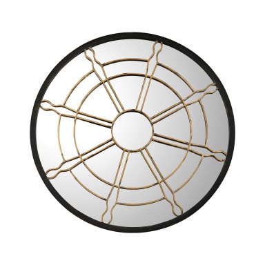 Wandhalter Nautical Window Pane Mirror