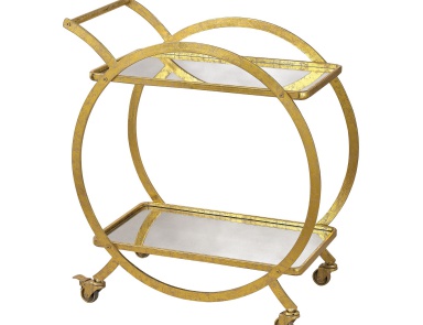 Tisch сервировочный (Beistelltisch) Ring Bar Cart Sterling