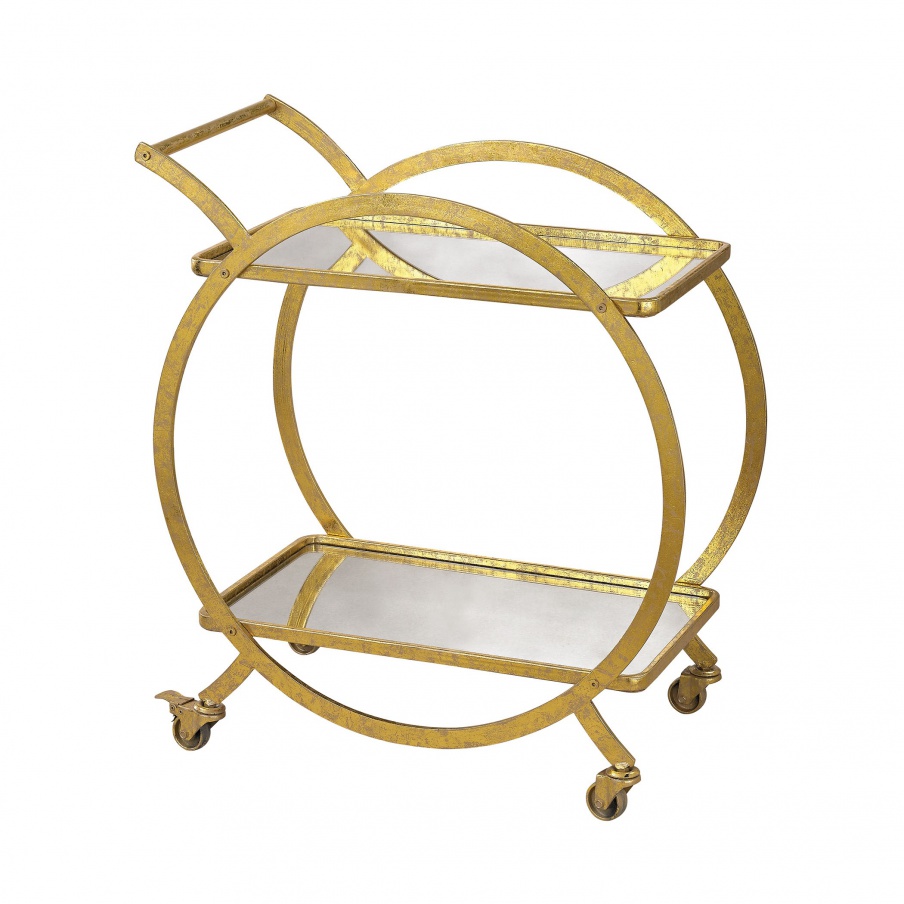 Tisch сервировочный (Beistelltisch) Ring Bar Cart Sterling