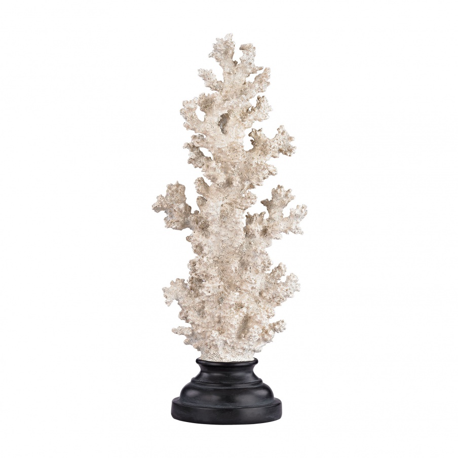 Zubehör Aged White Coral on Stand - Tall Sterling