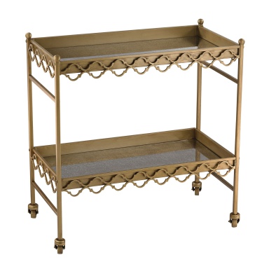 Tisch сервировочный (Beistelltisch) Rectangular Quatrefoil Bar Cart