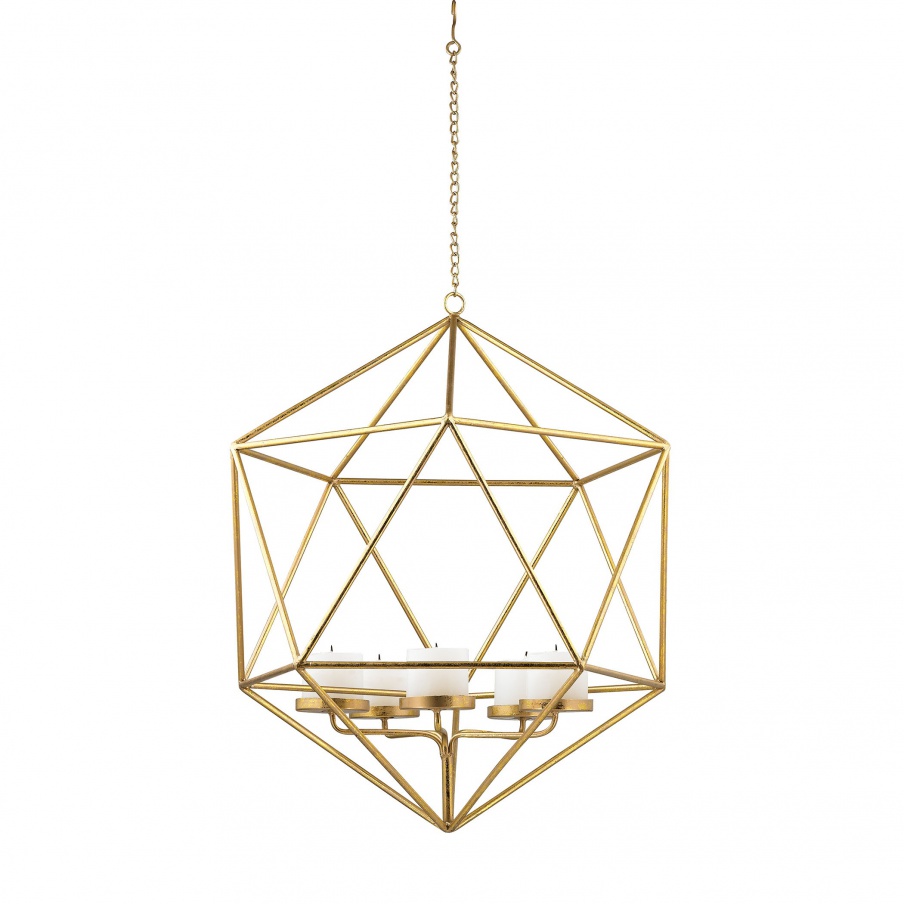 Kerzenhalter Angular Study Pillar Light Pendant Sterling