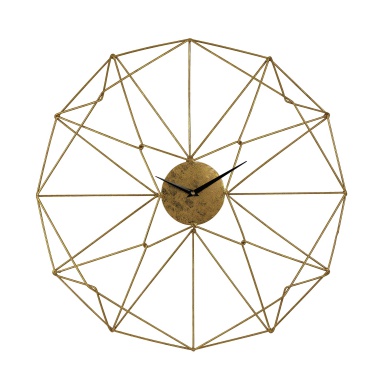 Die Wanduhr Angular Wirework Wall Clock