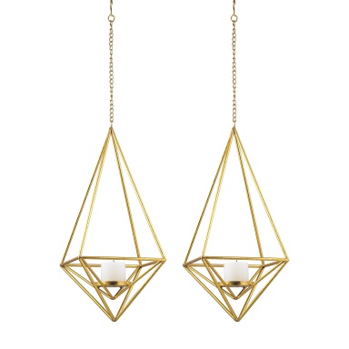 Kerzenhalter Set of 2 Light Pillar Pendants