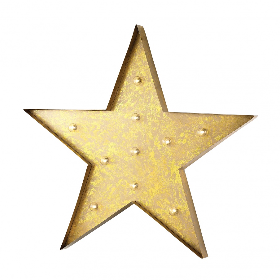 Wand-Dekor-Star Marquee Sign Sterling