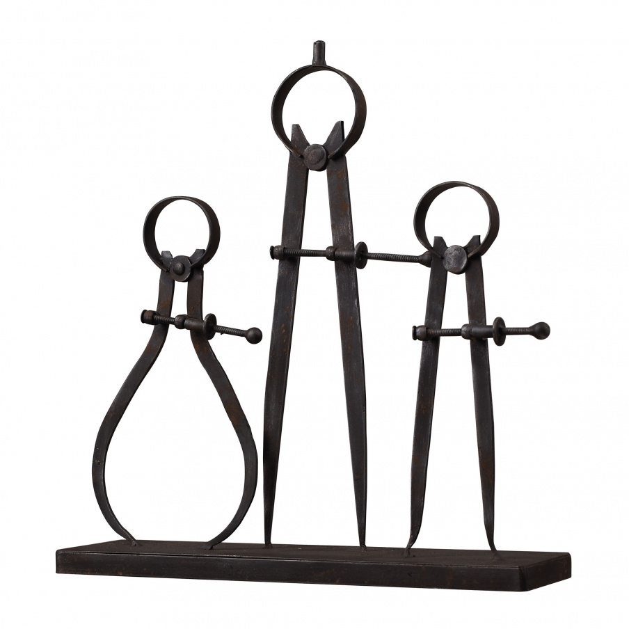 Zubehör Compass And Caliper Set Sterling
