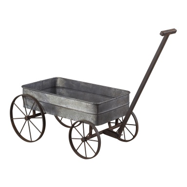 Pflanzgefäß Metal Cart Planter With Handle