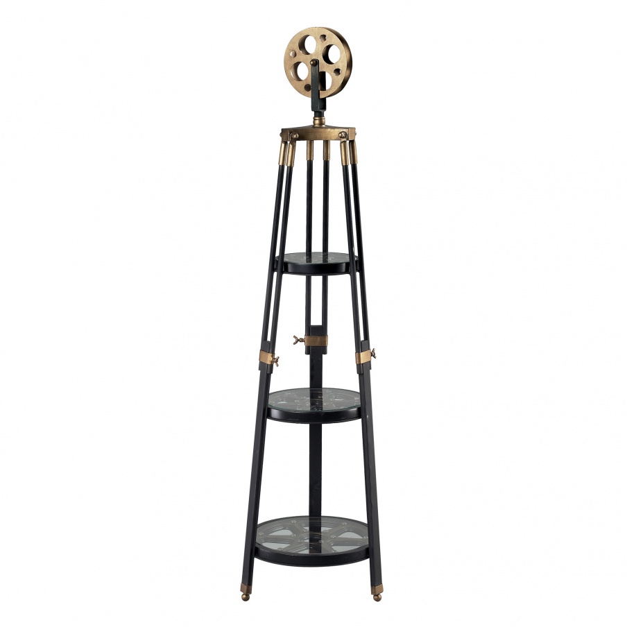 Regal Movie Reel Shelf - Small Sterling