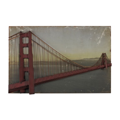 Bild Golden Gate Bridge-Golden Gate Bridge In Set On Print