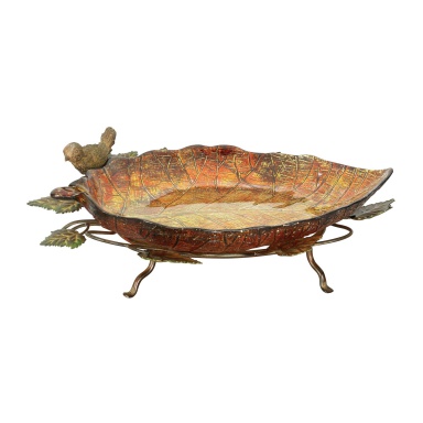 Vase für Kleinigkeiten Autumn Leaf Finch Bowl