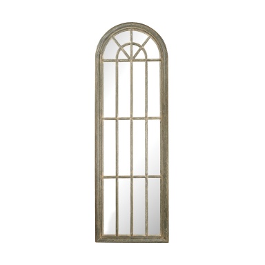 Wandhalter Full Length Arched Window Pane Mirror