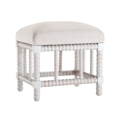 Bench Turned Spool-Stool