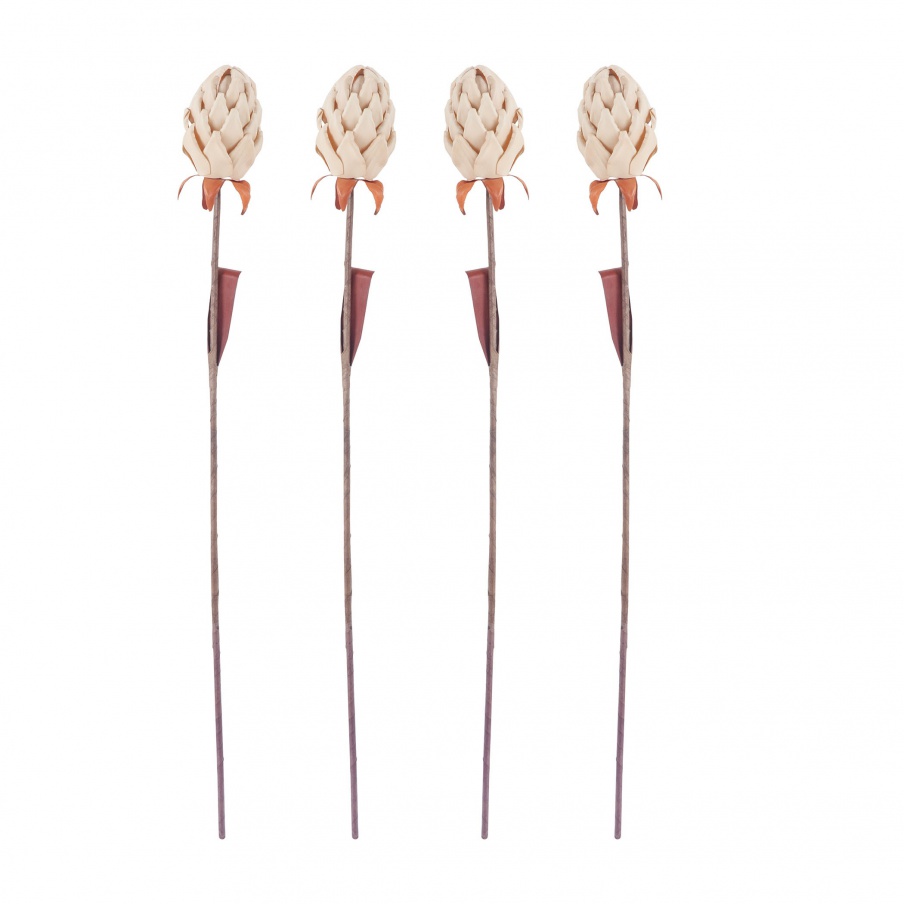 Zubehör Natural Corn Leaf Stem Sterling