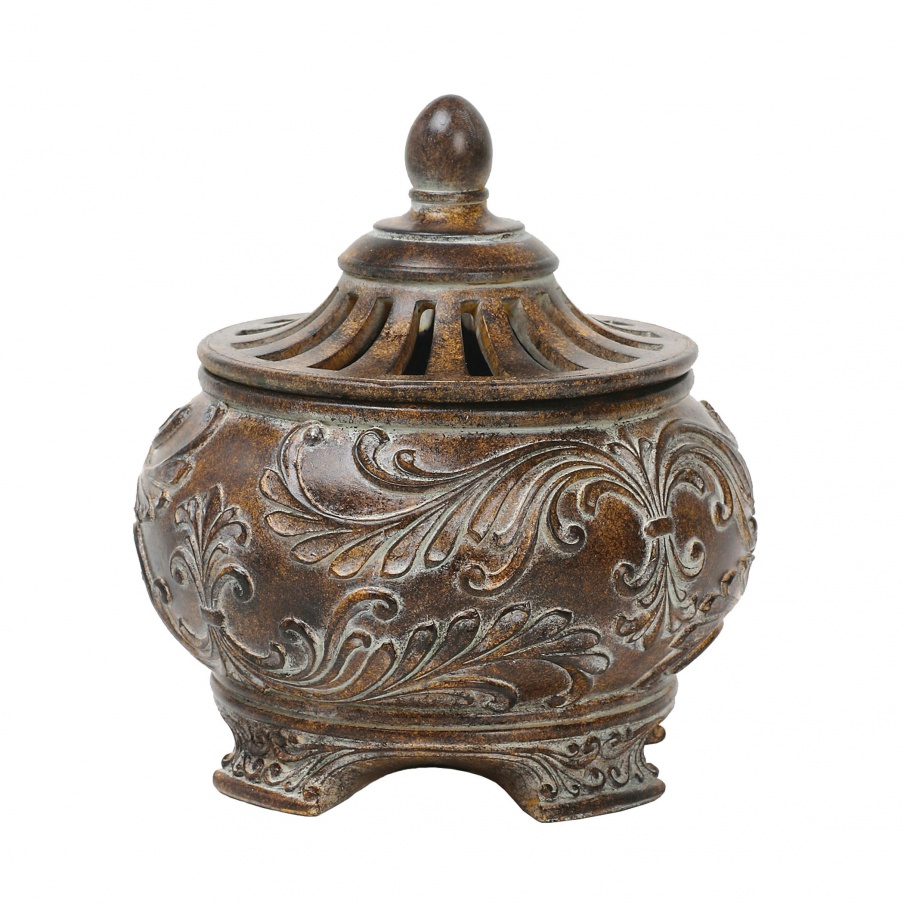Vase für Kleinigkeiten Fortress Lidded Bowl Sterling