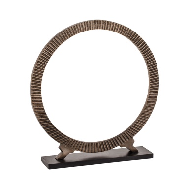 Zubehör Large Antique Black Footed Hoops