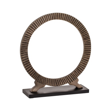 Zubehör Small Antique Black Footed Hoops