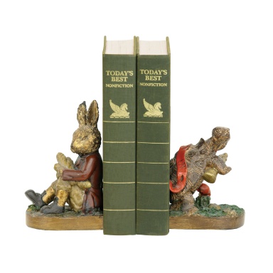 Книгодержатель Pair Of Tortoise And Hare Bookends