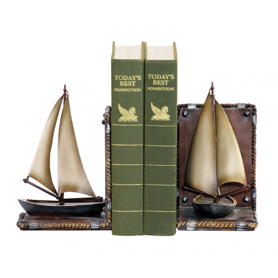 Книгодержатель Pair Segelboot Sterling Bookends