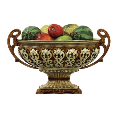 Vase für Kleinigkeiten Sheaffer Faux Alabaster Display Bowl