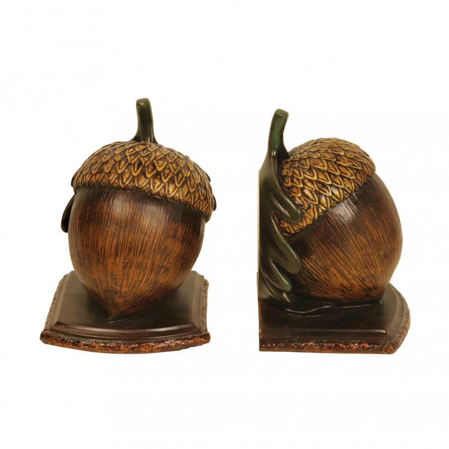 Книгодержатель Pair of Muir Woods Acorn Sterling Bookends