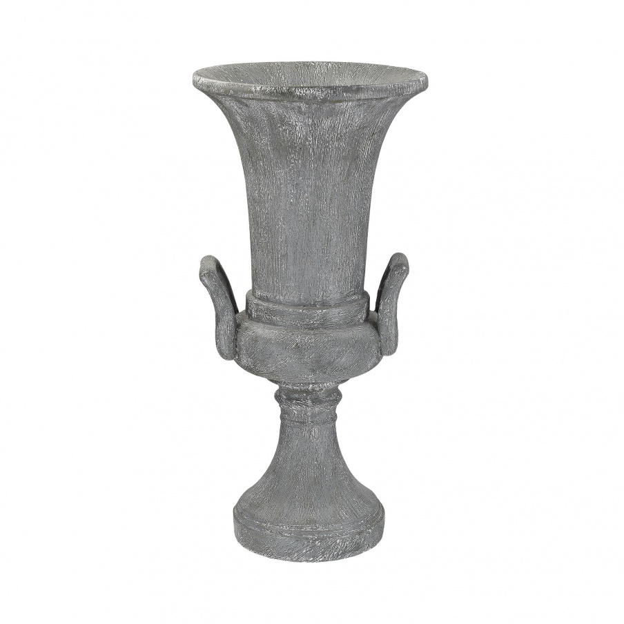 Pflanzer Grey Washed Urn Sterling