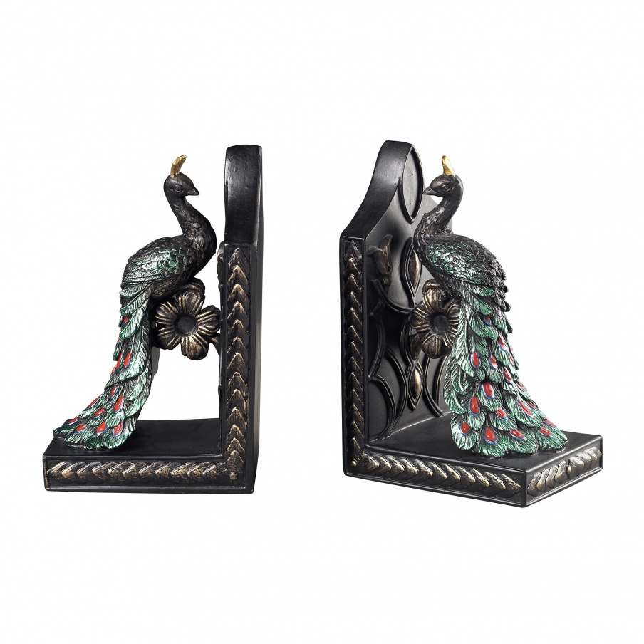 Книгодержатель Peacock Sterling Bookends
