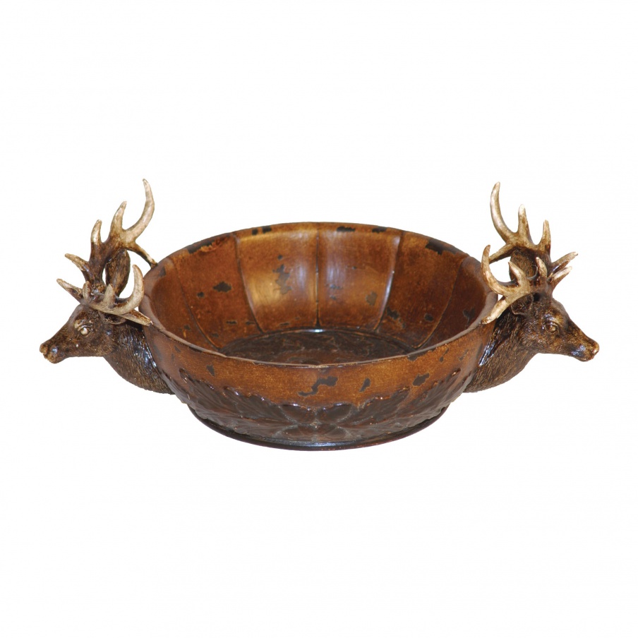 Vase für Kleinteile Red Deer Stag Display Bowl Sterling