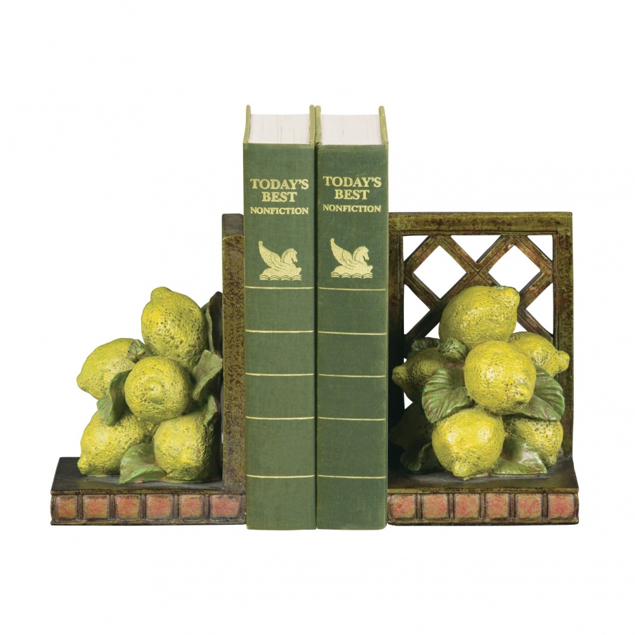 Книгодержатель Pair of Lemon Orchard Sterling Bookends