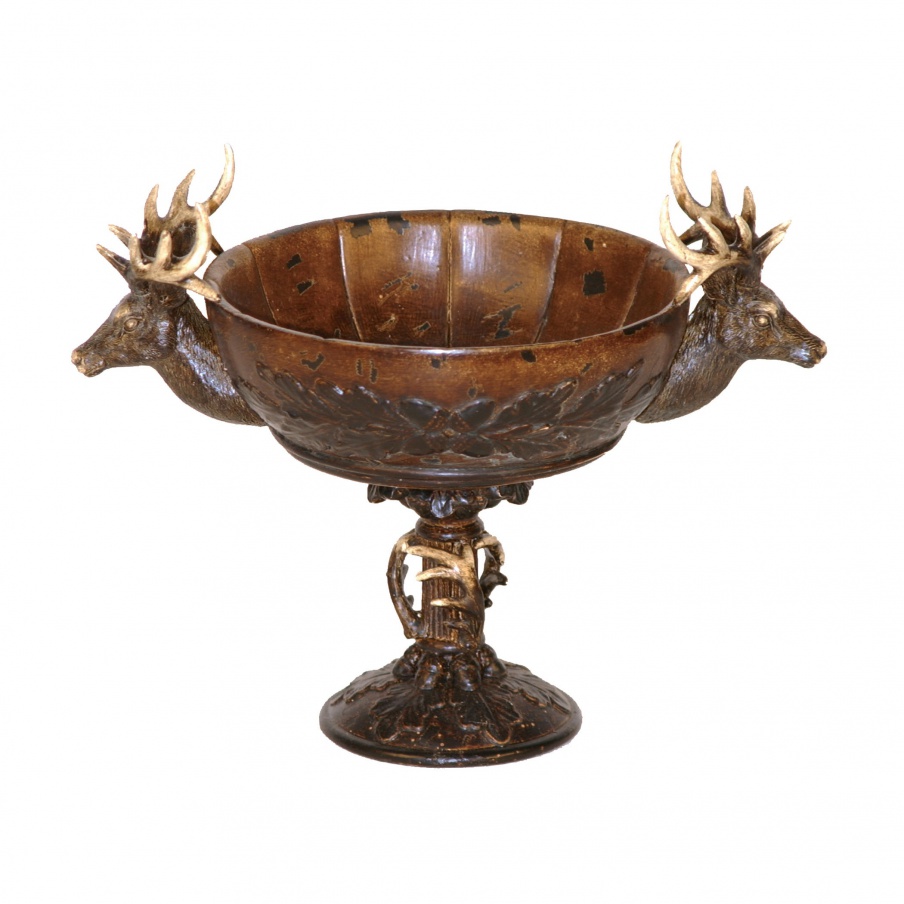 Vase für Kleinteile Red Deer Stag Display Bowl Sterling