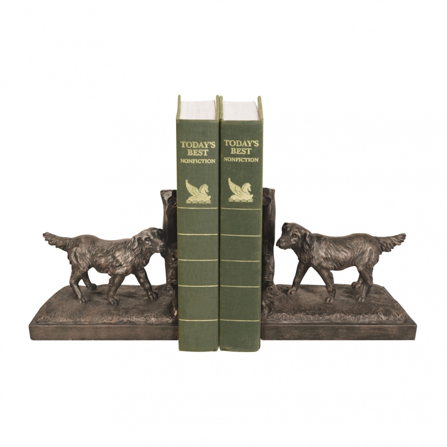 Книгодержатель Pair of Retriever Sterling Bookends