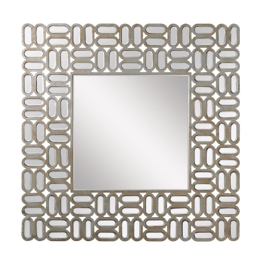 Wall Square Alternating Oblong Mirror