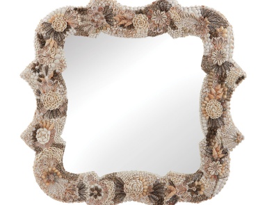 Wall Square Antoinette Shell Mirror Mirror Masters