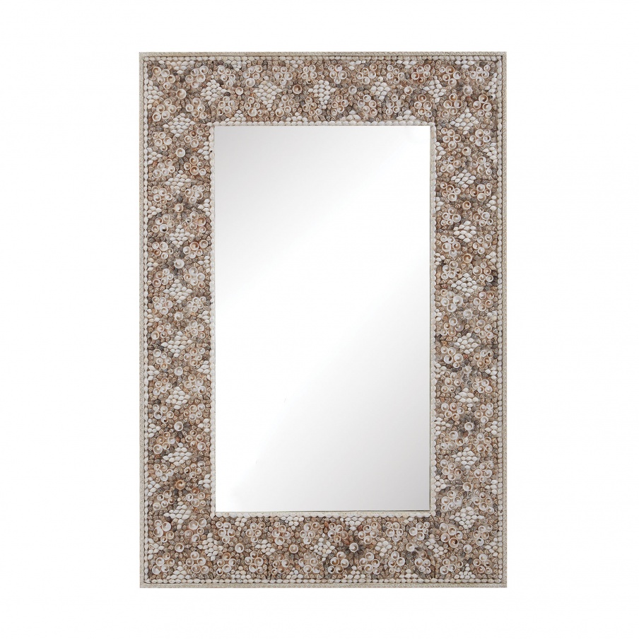 Wandhalter Cross Hatch Shell Mirror Mirror Masters