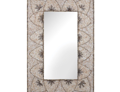 Wall Flower Arc Shell Mirror Mirror Masters