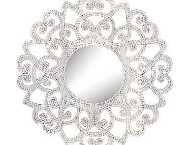 Wandhalter Glass Mosaic Mirror Mirror Masters