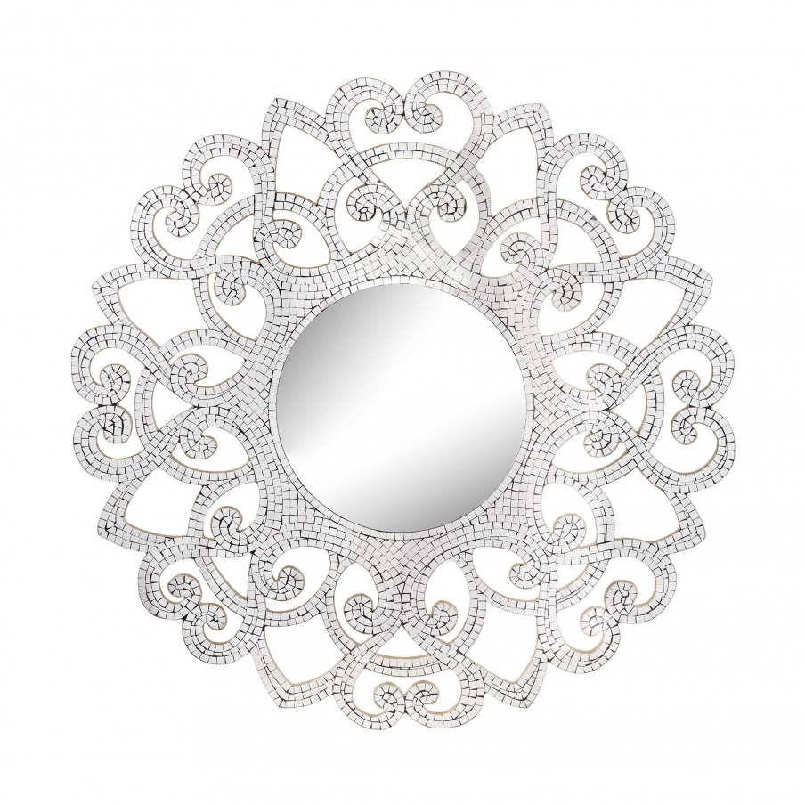Wandhalter Glass Mosaic Mirror Mirror Masters