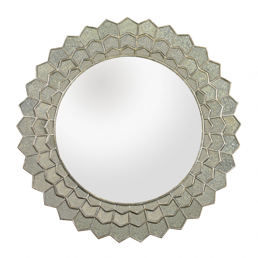 Wandhalter Antique Sunflower Mirror Mirror Masters