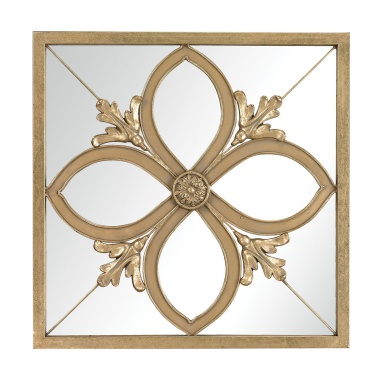 Wandhalter Albern Four Leaf Clover Mirror