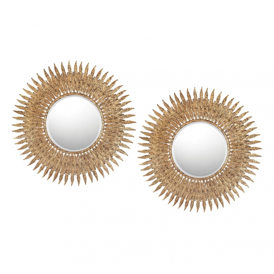 Wandhalter Feather Frame Bär formte Mirror-Set Mirror of 2 Masters