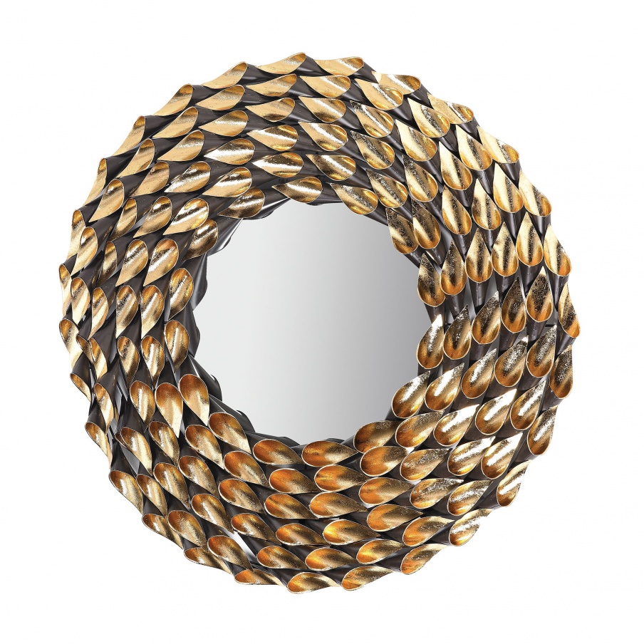 Fluted Wall Wreath Mirror Mirror Masters