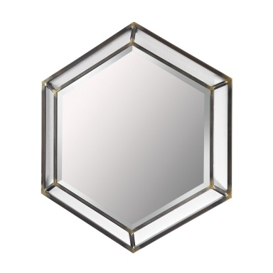 Wandhalter Hexagon Wall Mirror