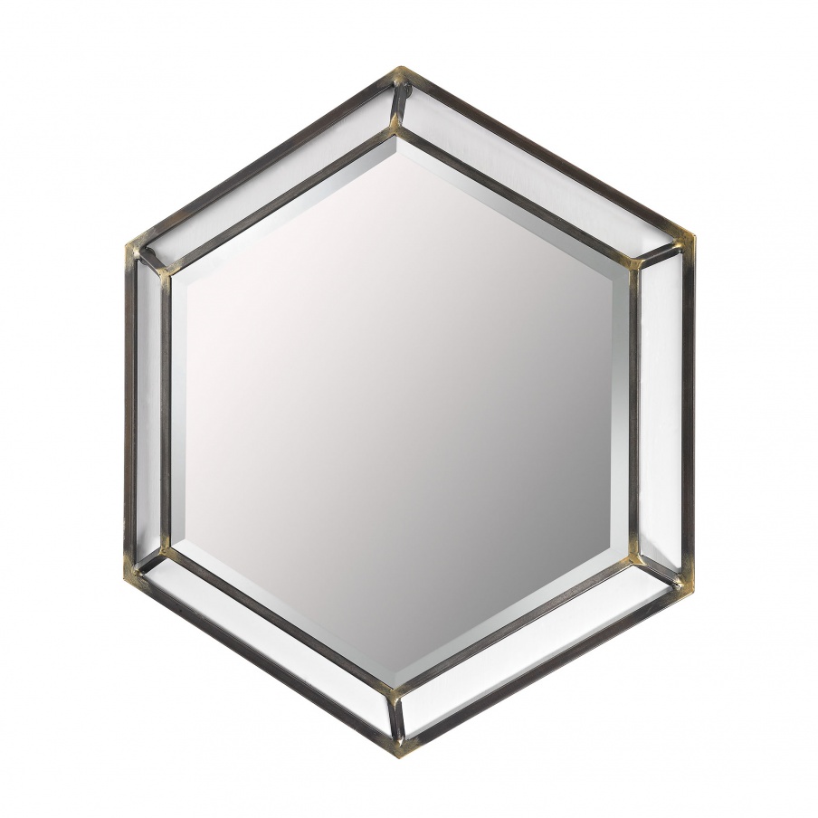 Wandhalter Hexagon Wall Mirror Mirror Masters