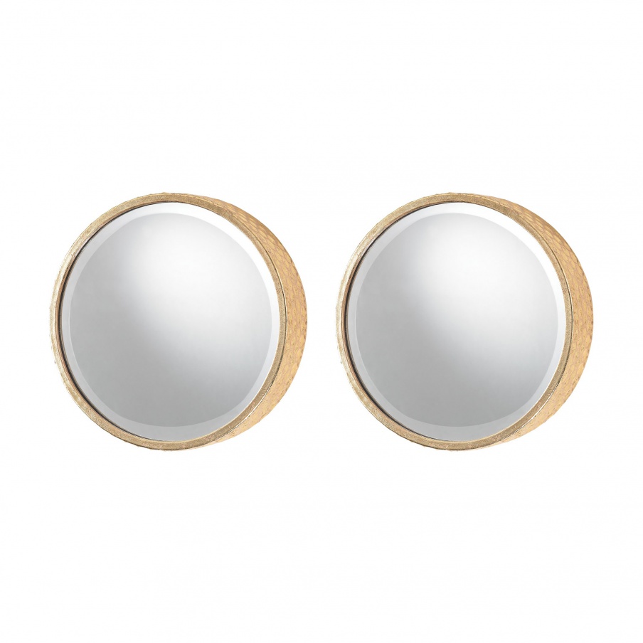 Honeycomb Wall 3" Frame Bär formte Mirrors - Set of 2 Mirror Masters